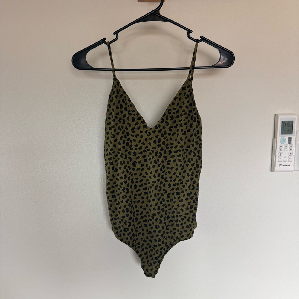 MAI swimwear Leopard Print Bodysuit